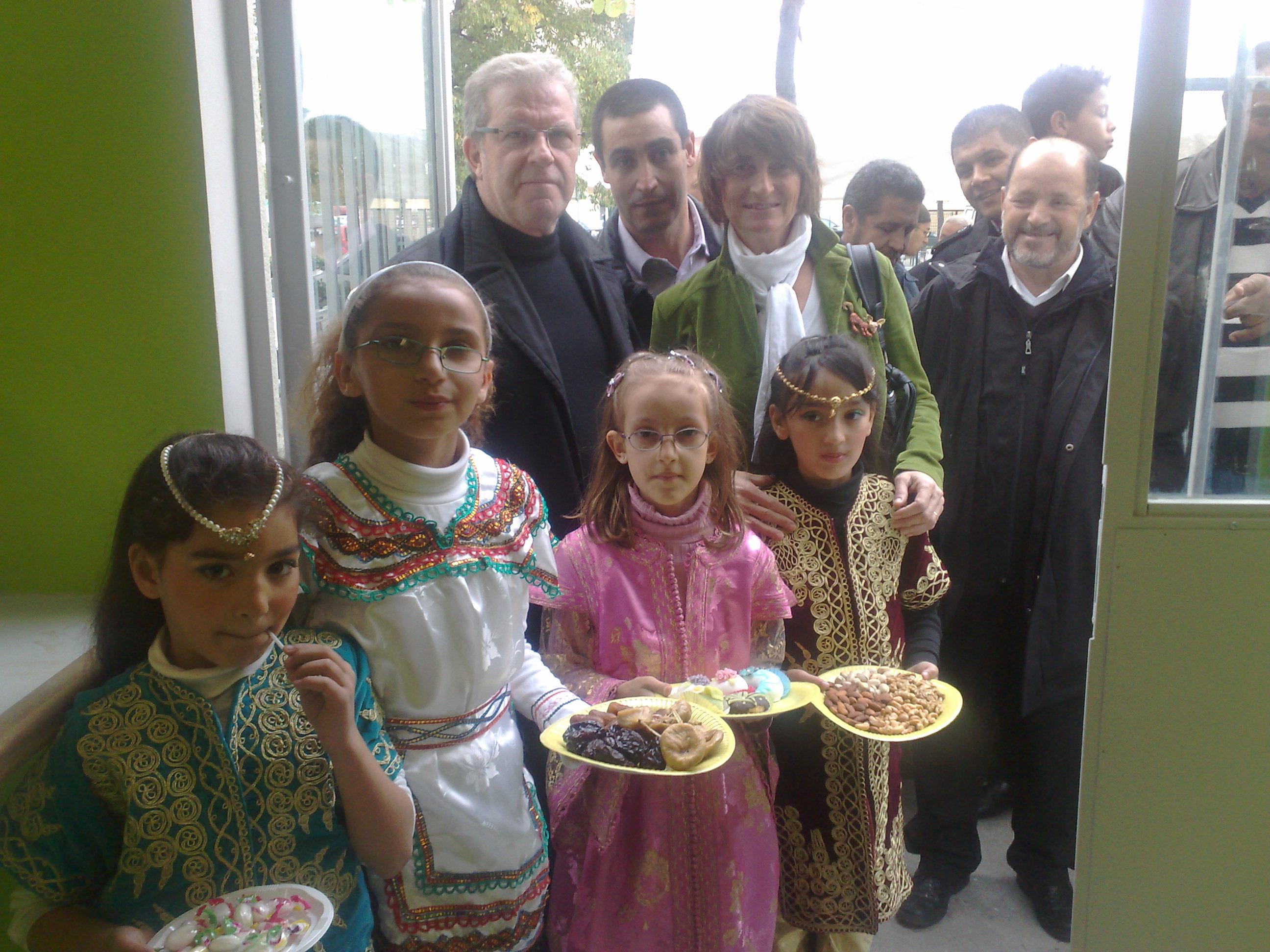 Inauguration du local associatif par Jean-Pierre MOURE (1er vice président de l`Agglomération de Montpellier) et Fanny DOMBRE-COSTE (Adjointe à la Mairie de Montpellier, Déléguée à la vie associative)